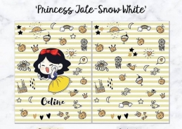 Personalized Premium Fleece & Minky Blanket - Princess Tales