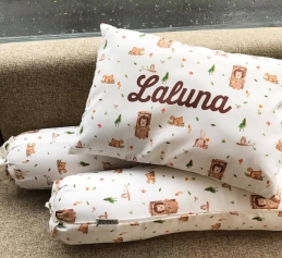 Personalized Pillow bolster set