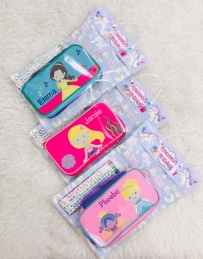 Set of 12 - Pencil Case & Engrave Pencil set