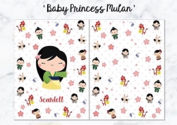 Personalized Premium Fleece & Minky Blanket - Baby Princess