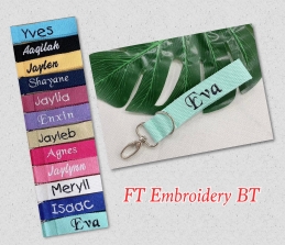 Embroidery Bag Tag Set of 12 pcs