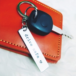 Drive Safe Keychain