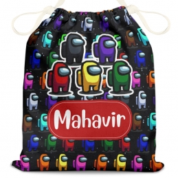 Multipurpose drawstring pouch - AMONG US