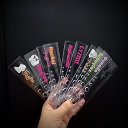 Clear Ruler 15-20cm - Set of 6