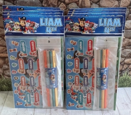 Set of 12 - Label and Pencil set