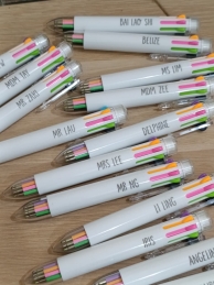 Colorful Pen - Set of 6