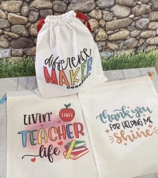 Set of 15 pcs Drawstring Pouch - Teachers' Day Edition