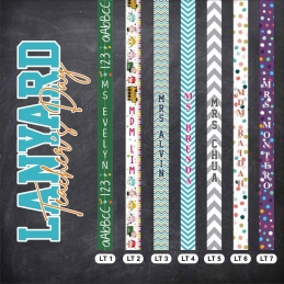 Set of 8 pcs - Teachers' Day Landyard