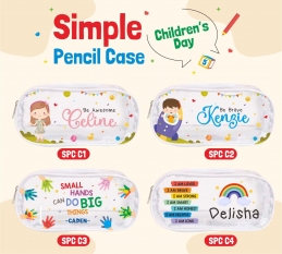 Children's Day Simple Pencil Case - Set of 12