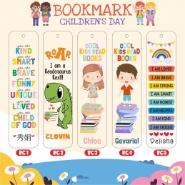 Children's Day Bookmark - set of 3 pcs