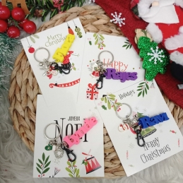 Christmas 3D Bagcharm - Set of 6 pcs