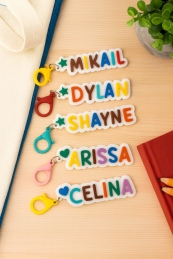 Rainbow Keychain - set of 12