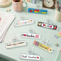 Teachers' day Paper Clip - Set of 4