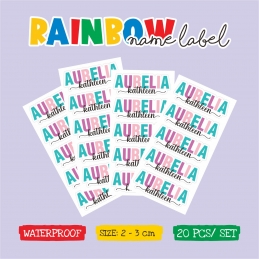 Rainbow Label