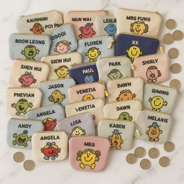 Little Miss and Mr Men Co Card / Coin Pouch