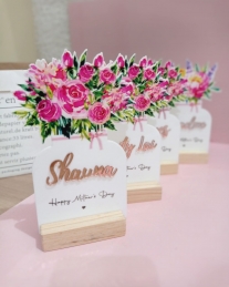 Acrylic Flower Standee